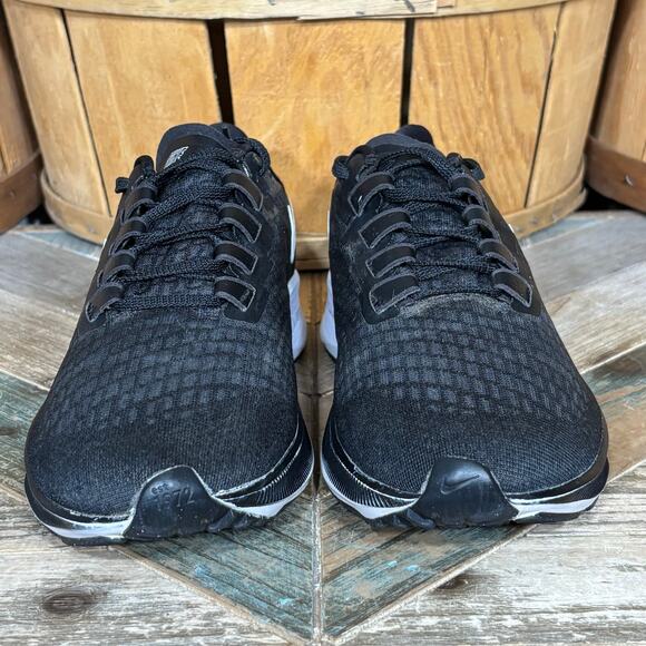 Nike Air Zoom Pegasus 37 Black White BQ9647-002 Running Shoes Womens Size 8.5 - Picture 4 of 11